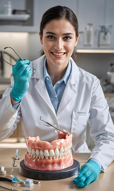 Modern dental clinic interior
